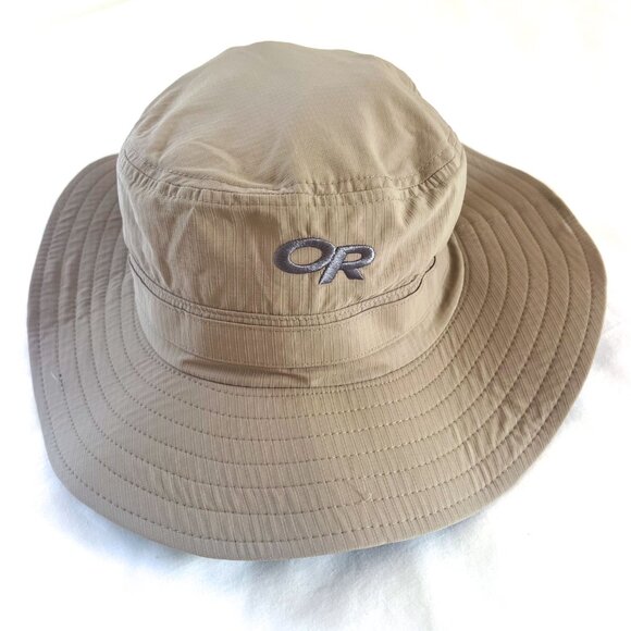 OUTDOOR RESEARCH women\'s helios sun hat in khaki XL 7 3/8 main image 7